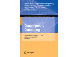 9783642226052 - Contemporary Computing Kartoniert (TB)