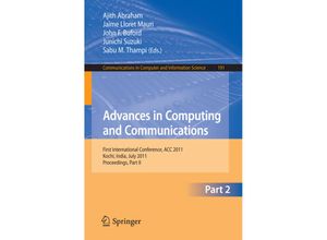 9783642227134 - Advances in Computing and Communications Part II Kartoniert (TB)