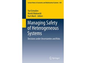 9783642228834 - Managing Safety of Heterogeneous Systems Kartoniert (TB)