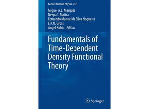 9783642235177 - Fundamentals of Time-Dependent Density Functional Theory Kartoniert (TB)