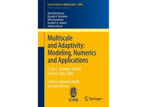 9783642240782 - Multiscale and Adaptivity Modeling Numerics and Applications - Silvia Bertoluzza Ricardo H Nochetto Alfio Quarteroni Kunibert G Siebert Andreas Veeser Kartoniert (TB)