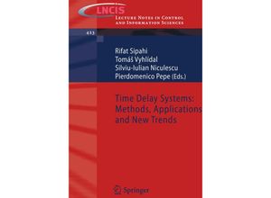 9783642252204 - Time Delay Systems Methods Applications and New Trends Kartoniert (TB)