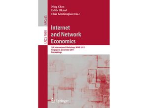 9783642255090 - Internet and Network Economics Kartoniert (TB)