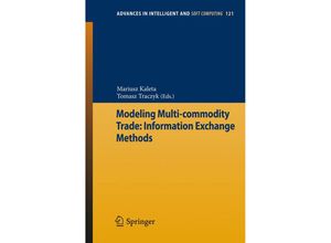 9783642256486 - Modeling Multi-commodity Trade Information Exchange Methods Kartoniert (TB)