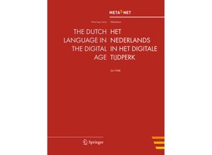 9783642259777 - White Paper Series   The Dutch Language in the Digital Age Kartoniert (TB)