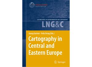 9783642261589 - Lecture Notes in Geoinformation and Cartography   Cartography in Central and Eastern Europe Kartoniert (TB)