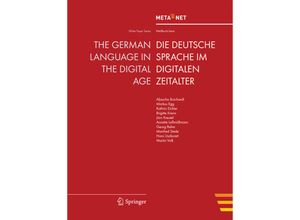 9783642271656 - White Paper Series   The German Language in the Digital Age   Die Deutsche Sprache im Digitalen Zeitalter Kartoniert (TB)