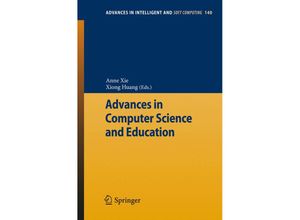 9783642279447 - Advances in Computer Science and Education Kartoniert (TB)