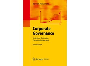 9783642280641 - Corporate Governance - Karsten Paetzmann Kartoniert (TB)