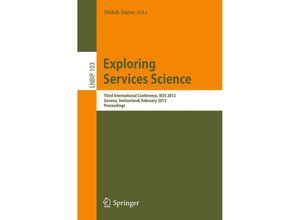 9783642282263 - Exploring Services Science Kartoniert (TB)