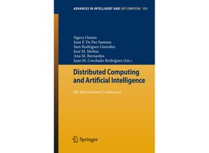 9783642287640 - Distributed Computing and Artificial Intelligence Kartoniert (TB)