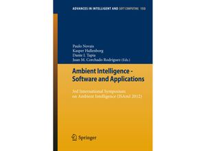 9783642287824 - Ambient Intelligence - Software and Applications Kartoniert (TB)