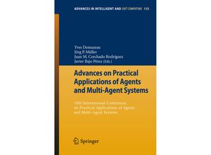 9783642287855 - Advances on Practical Applications of Agents and Multi-Agent Systems Kartoniert (TB)