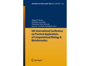 9783642288388 - 6th International Conference on Practical Applications of Computational Biology & Bioinformatics Kartoniert (TB)