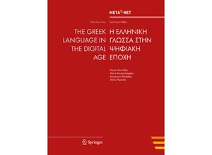 9783642289354 - White Paper Series   The Greek Language in the Digital Age Kartoniert (TB)