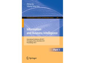 9783642290831 - Information and Business IntelligencePtI Kartoniert (TB)