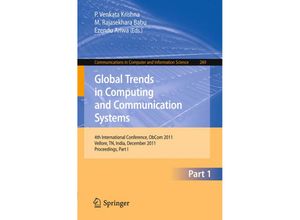 9783642292187 - Global Trends in Computing and Communication Systems Kartoniert (TB)