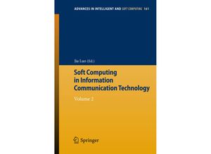 9783642294518 - Soft Computing in Information Communication TechnologyVol2 Kartoniert (TB)