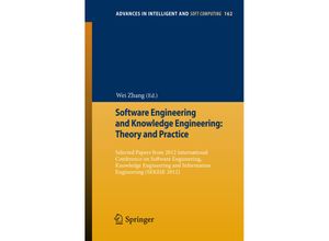 9783642294549 - Software Engineering and Knowledge Engineering Theory and Practice Kartoniert (TB)