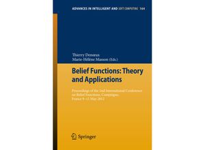 9783642294600 - Belief Functions Theory and Applications Kartoniert (TB)