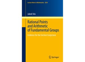 9783642306730 - Rational Points and Arithmetic of Fundamental Groups - Jakob Stix Kartoniert (TB)