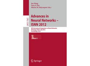 9783642313455 - Advances in Neural Networks - ISNN 2012 Kartoniert (TB)