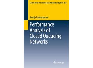 9783642322136 - Performance Analysis of Closed Queueing Networks - Svenja Lagershausen Kartoniert (TB)