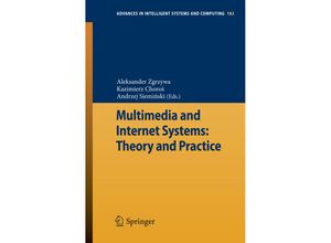 9783642323348 - Multimedia and Internet Systems Theory and Practice Kartoniert (TB)