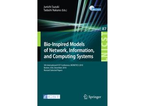 9783642326141 - Bio-Inspired Models of Network Information and Computing Systems Kartoniert (TB)