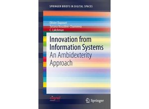 9783642328756 - SpringerBriefs in Digital Spaces   Innovation from Information Systems - Olivier Dupouet Tatiana Bouzdine-Chameeva C Lakshman Kartoniert (TB)