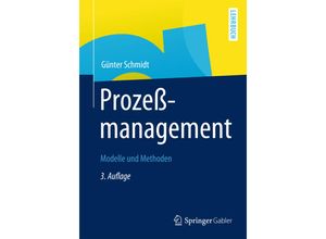 9783642330094 - Prozessmanagement - Günter Schmidt Kartoniert (TB)