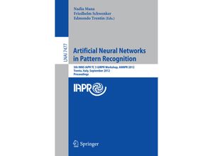 9783642332111 - Artificial Neural Networks in Pattern Recognition Kartoniert (TB)
