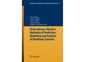 9783642332265 - Nostradamus Modern Methods of Prediction Modeling and Analysis of Nonlinear Systems Kartoniert (TB)