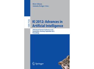 9783642333460 - KI 2012 Advances in Artificial Intelligence Kartoniert (TB)