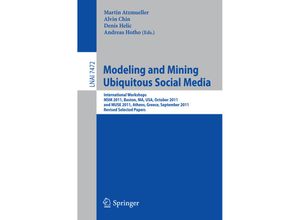 9783642336836 - Modeling and Mining Ubiquitous Social Media Kartoniert (TB)