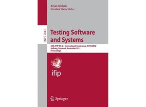 9783642346903 - Testing Software and Systems Kartoniert (TB)