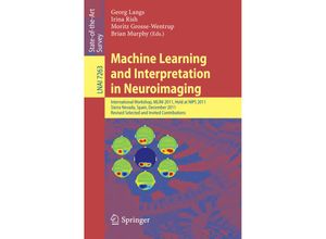 9783642347122 - Machine Learning and Interpretation in Neuroimaging Kartoniert (TB)