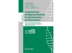 9783642356858 - Computational Intelligence Methods for Bioinformatics and Biostatistics Kartoniert (TB)