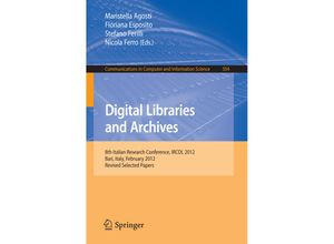 9783642358333 - Digital Libraries and Archives Kartoniert (TB)