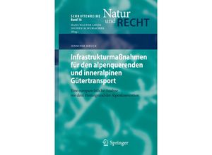 9783642360305 - Infrastrukturmaßnahmen für den alpenquerenden und inneralpinen Gütertransport - Jennifer Heuck Kartoniert (TB)