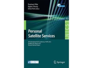 9783642367861 - Personal Satellite Services Kartoniert (TB)