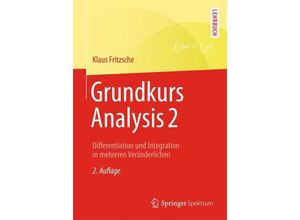 9783642374944 - Grundkurs Analysis - Klaus Fritzsche Kartoniert (TB)