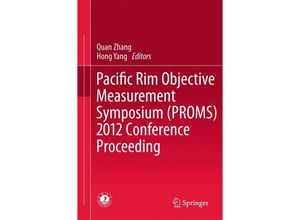 9783642375910 - Pacific Rim Objective Measurement Symposium (PROMS) 2012 Conference Proceeding Kartoniert (TB)