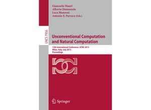 9783642390739 - Unconventional Computation and Natural Computation Kartoniert (TB)