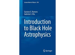 9783642395956 - Introduction to Black Hole Astrophysics - Gustavo E Romero Gabriela S Vila Kartoniert (TB)