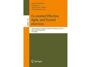 9783642398070 - Co-created Effective Agile and Trusted eServices Kartoniert (TB)