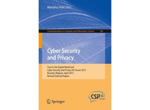 9783642412042 - Cyber Security and Privacy Kartoniert (TB)