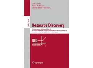 9783642452628 - Resource Discovery Kartoniert (TB)