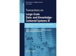 9783642452680 - Transactions on Large-Scale Data- and Knowledge-Centered Systems XI Kartoniert (TB)