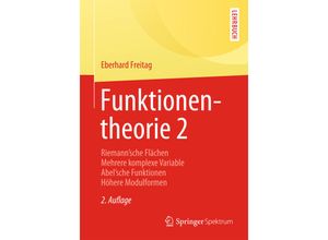 9783642453069 - Springer-Lehrbuch   FunktionentheorieBd2 - Eberhard Freitag Kartoniert (TB)